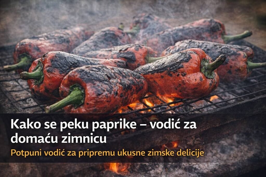 Kako se peku paprike